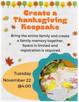 Create a Thanksgivin